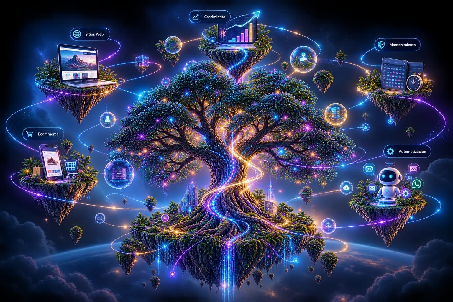 Árbol digital completo